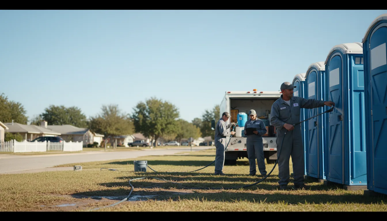 Long-Term Portable Toilet Rental in Mulberry, FL near me